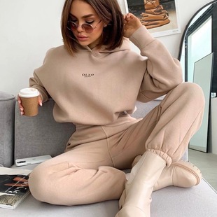 Autumn knitted set for leisure, European style, for import, Amazon