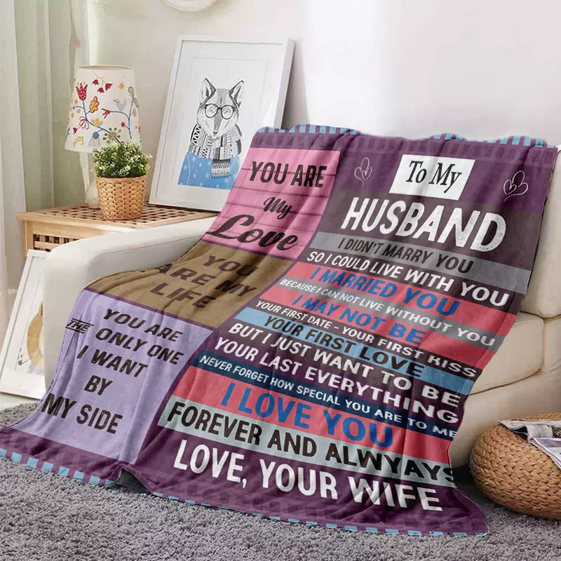 跨境专供 法兰绒毛毯定制 数码印花午睡午休盖毯沙发毯子礼品毯子