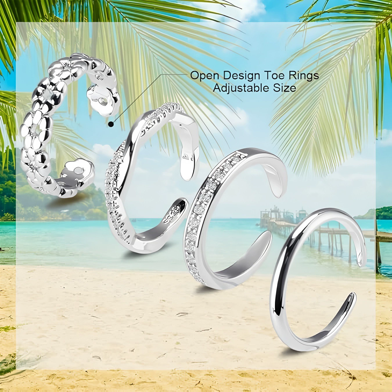 Summer ring for toes, Amazon, 2025 years