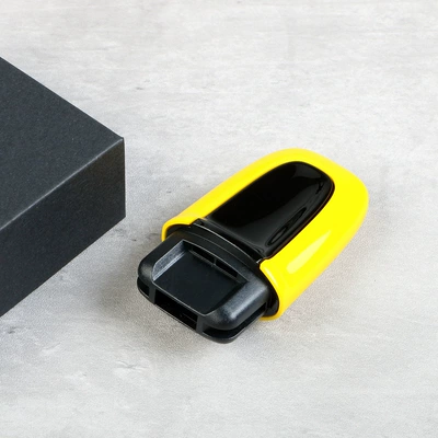 Bracket Key Button – Cab and accessories - yellow