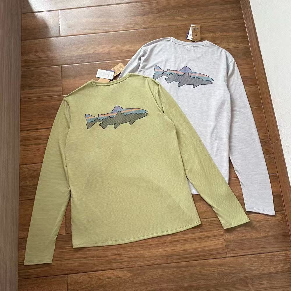 Replicating the Pat Bata 26 New C1 Sun Outdoor Classic Flying Fish Series Unisex Popular Short-Sleeve T-Shirt