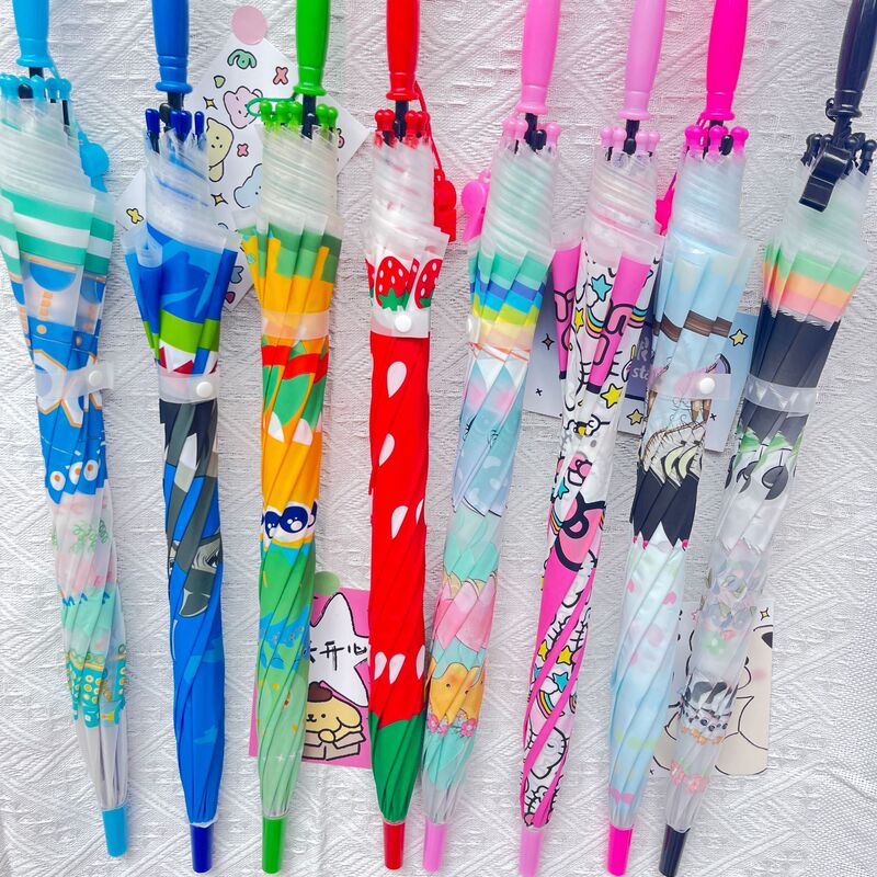 Manufacturer of Eva Children's Umbrellas for Kindergartens, Poe Series Cartoon Animal Children's Umbrellas, Wholesale Advertising Umbrellas