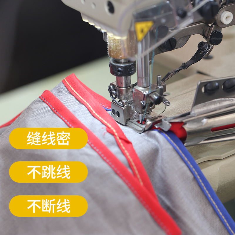 Coser coche de corte de coche tubo lateral de tres agujas de cinco líneas recto en una sola bolsa de doble bolsa de tres veces tubo de tracción de cuatro veces image 5