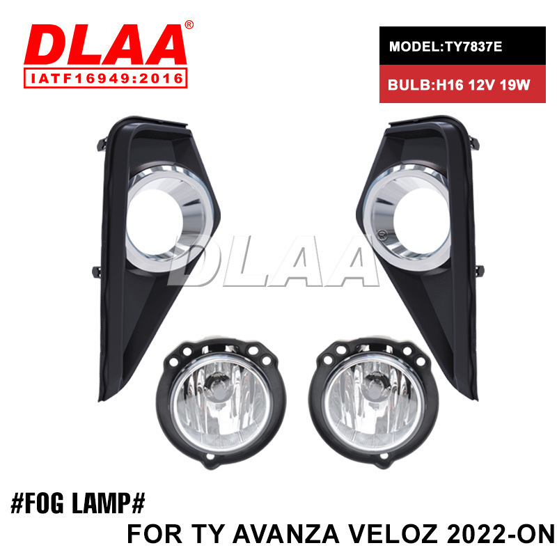 Aplicable a TOYOTA 22 - ON nuevo conjunto de lámpara de niebla delantera AVANZA luz de conducción diurna luz de barra delantera luz antinebra