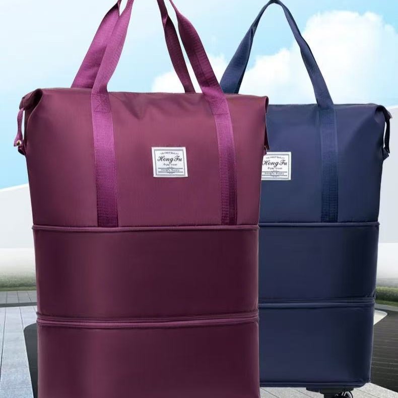 New Folding Travel Storage Bag, Clothing Storage Bag, Moving Packing Bag, Short-Distance Luggage, Large-Capacity Travel Bag
