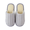 Winter cute slippers indoor for beloved, non-slip comfortable footwear with bow for pregnant platform, Korean style
