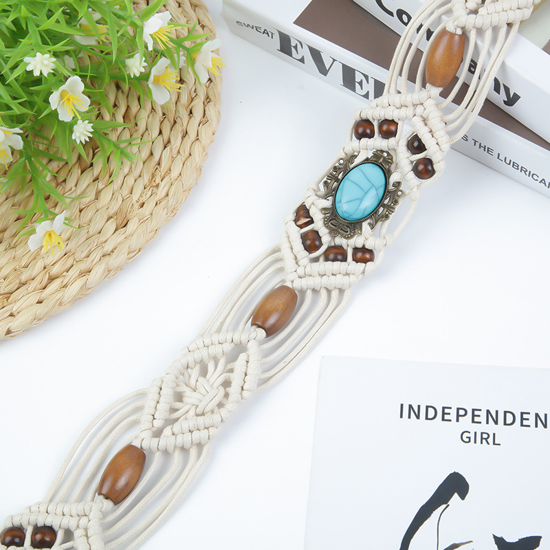 Handmade Woven Waist Belt 2