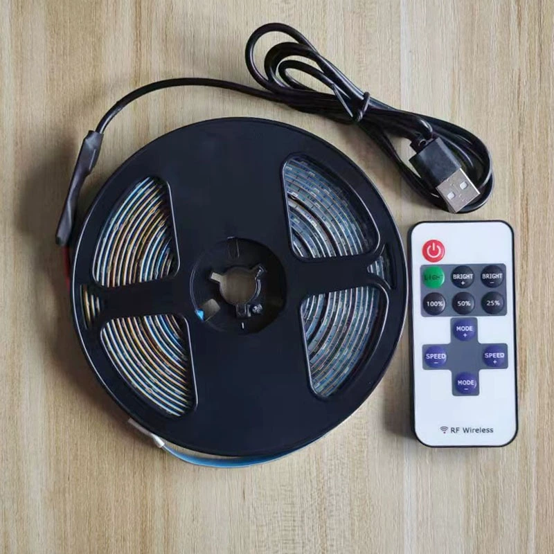 USB 5V LED Light Strip, SMD 2835/5050, Self-Adhesive Touch/Sensor Switch, Multiple Lengths