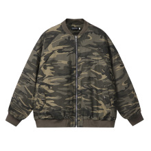 秋冬美式迷彩夹克青春时尚活力街潮跨境外贸批发大码加大宽松男装