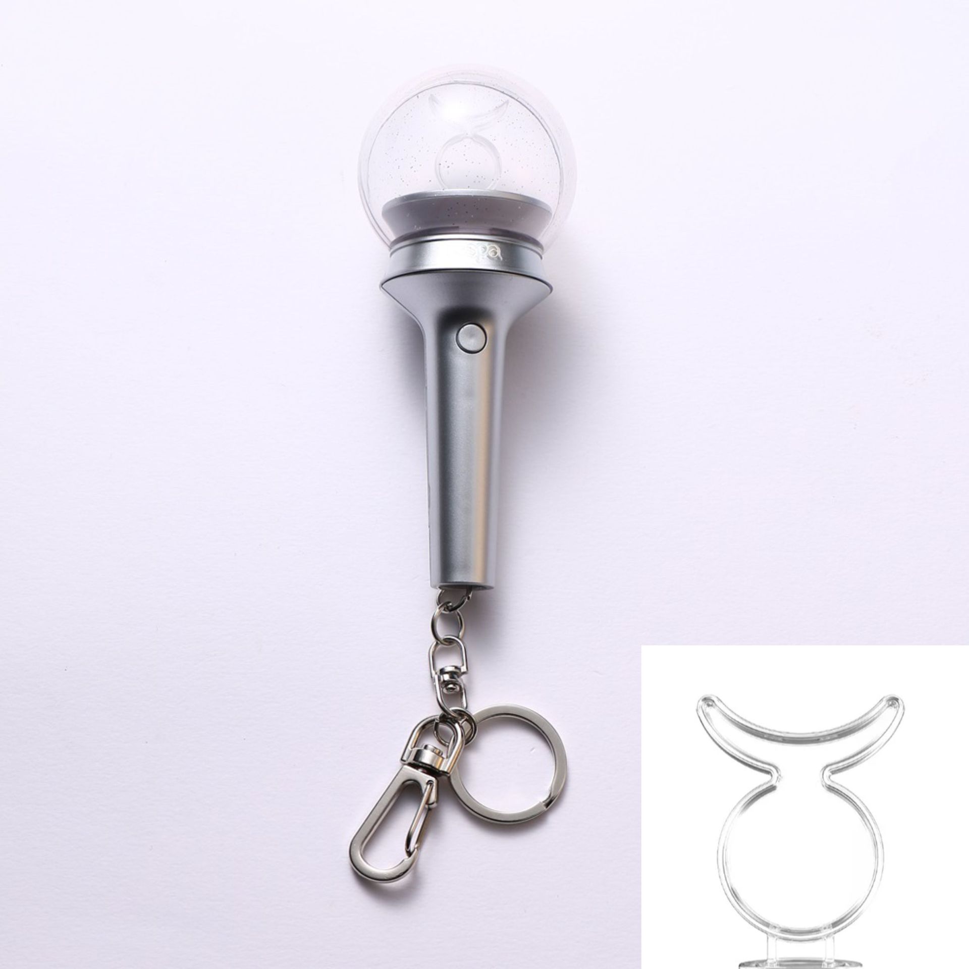 Aespa Mini Light Stick Strap Concert LED Support Stick Keychain