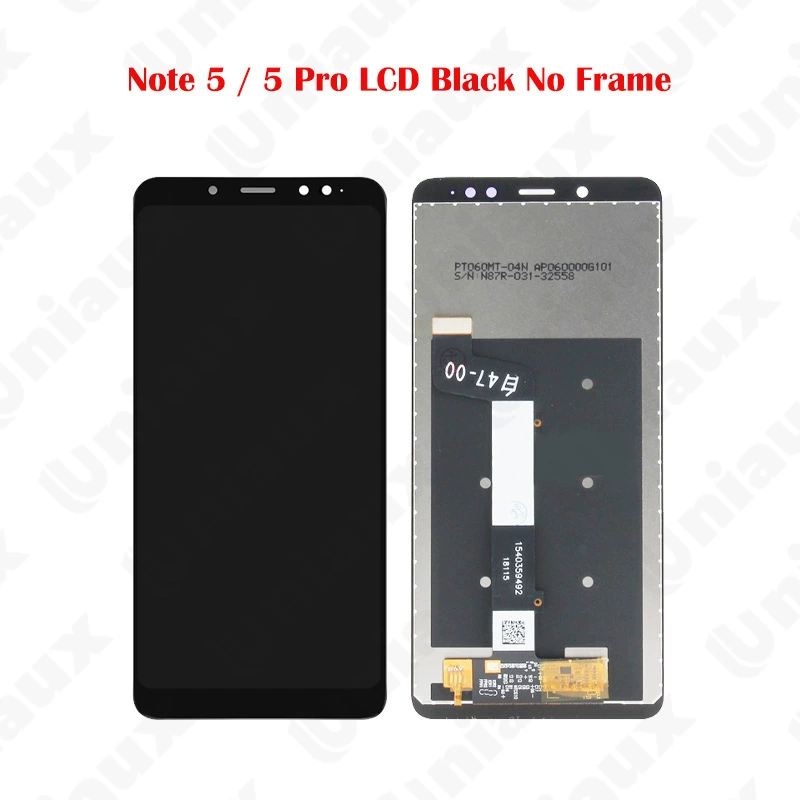 Подходит для экрана Redmi Note5 / 5 Pro, внутренний и внешний корпус рамки дисплея LCD