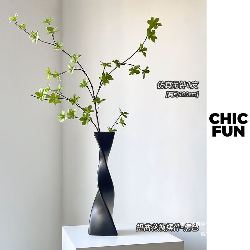Entrance Ornaments Tv Cabinet Decoration Floor-Standing Twisted Vase Art Living Room Creative Desktop Wine Cabinet Sofa