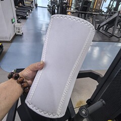 砂時計型7mmフィットネス筋力トレーニング用膝パッド、超重量級、超硬質、競技用、大重量、超硬質膝パッド