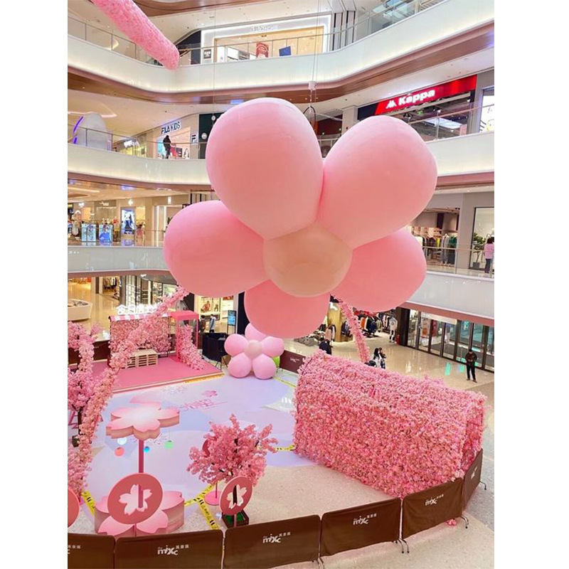 Gran centro comercial Meichen decoración inflable flor inflable modelo atrio creativo apoyos inflable planta modelo interior