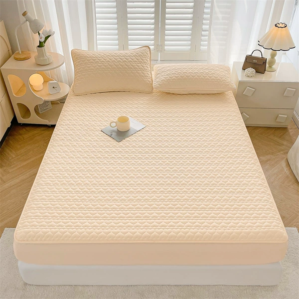 Waterproof love beds-milk coffee