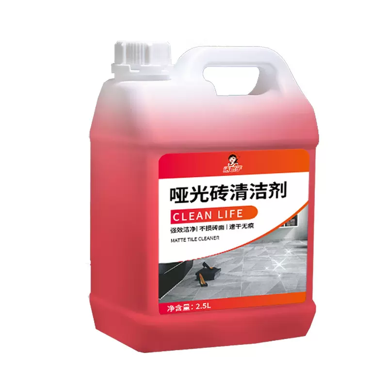 大桶哑光砖清洁剂浴室家用地板厕所地板砖砖柔光砖除蜡瓷砖清洗