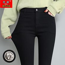 打底裤女春秋季外穿2025新款高腰紧身小黑裤显瘦小脚秋冬黑色裤子