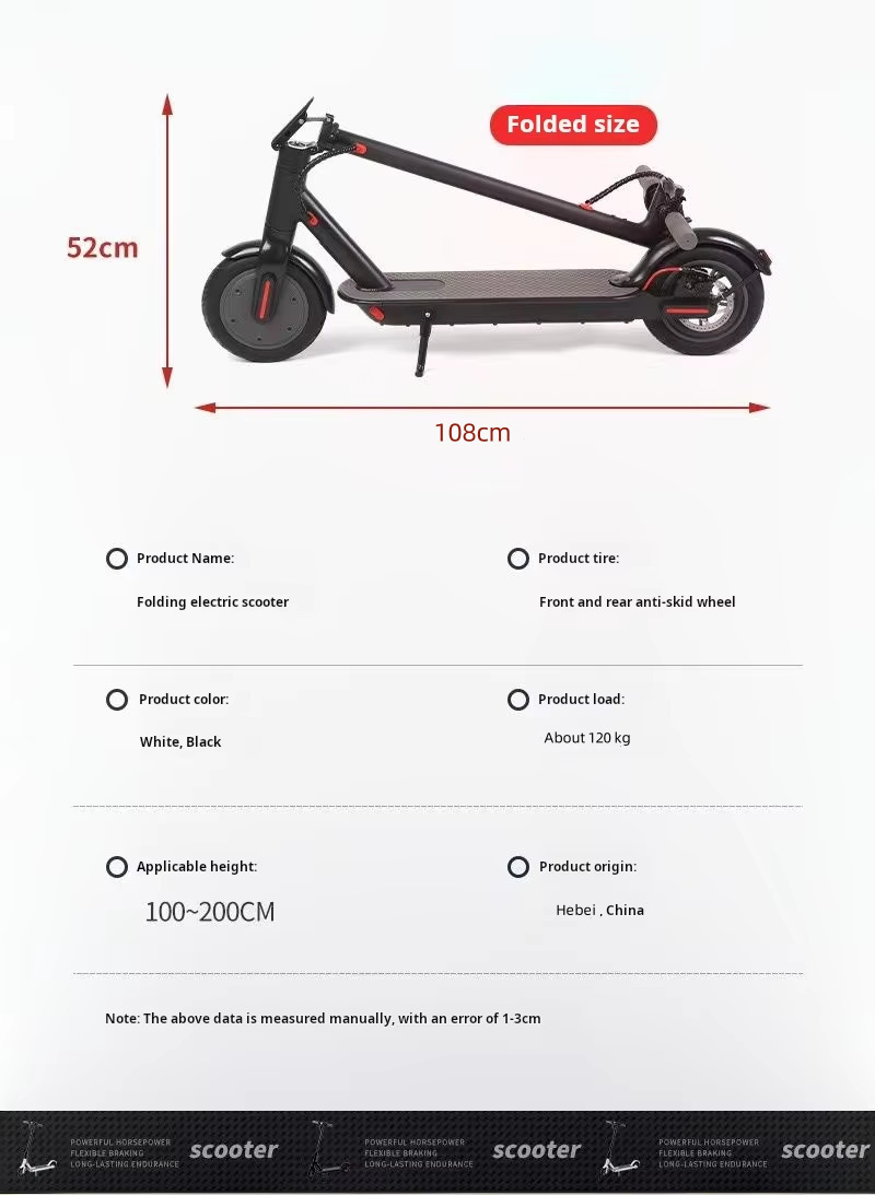 Overseas Warehouse Electric Scooter for Adults, Folding Manufacturer Direct Sale, 8.5inch Scooters in Stock