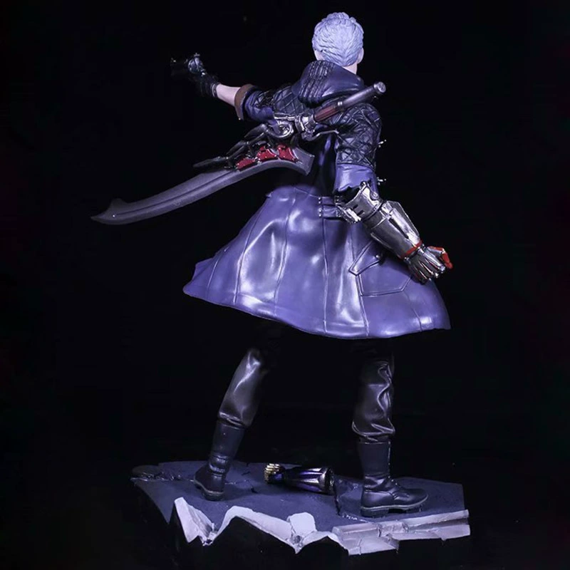 Dante из Devil May Cry 5 Охотник демонов Боевая версия Данте Данте Неро Коробка Ручная модель Swing