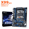 Huananzhi x99-QD4 motherboard four-channel DDR4 memory desktop computer game more LGA2011-3