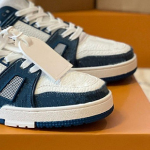 Putian Shoes Pure Original Trainer Donkey Sports Shoes Breathable Casual Shoes Couple Denim Lace-Up Men's and Women's Sneakers