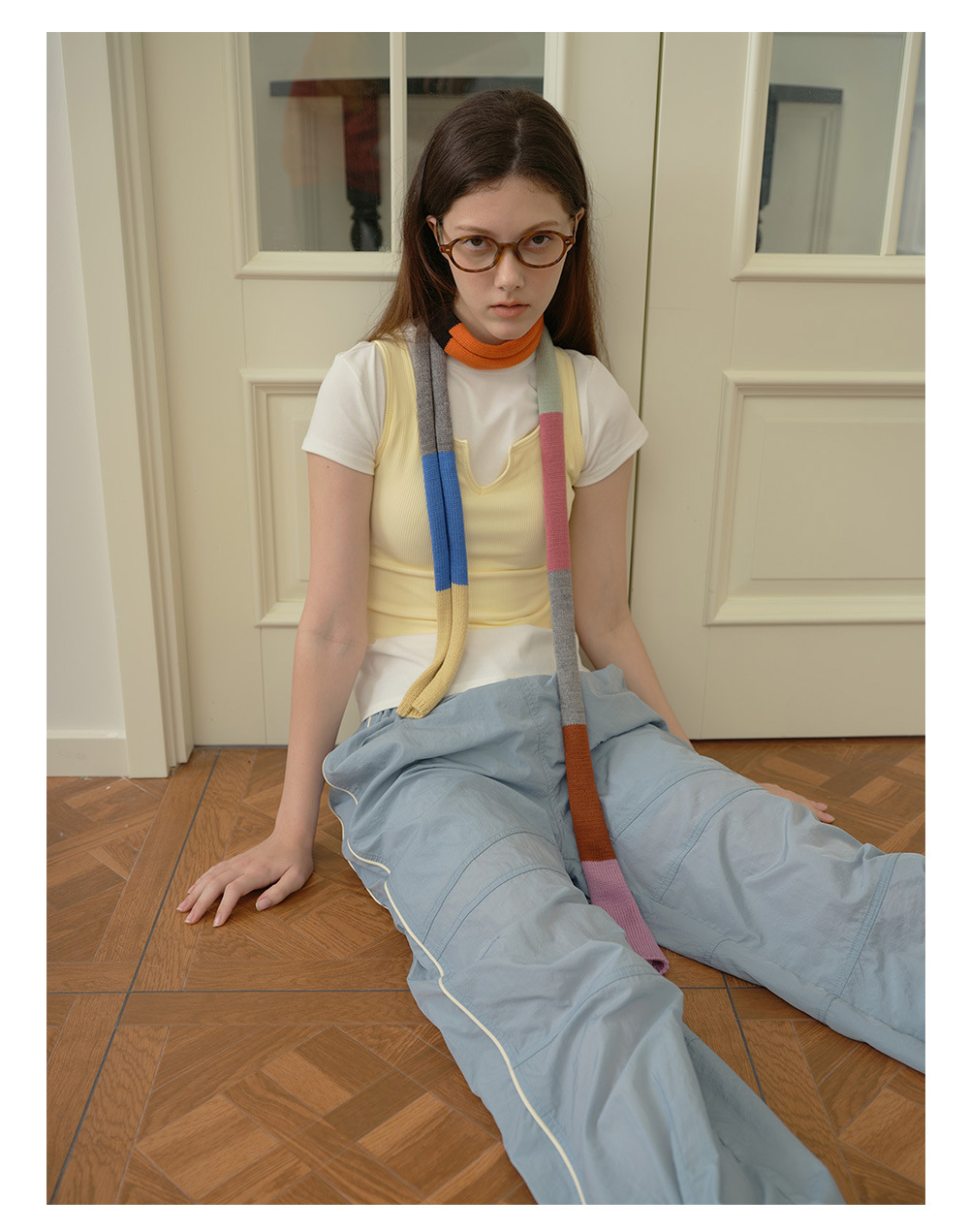 Femmes Vêtement De Rue Commuer Bloc De Couleur Toison Acrylique Foulard display picture 11