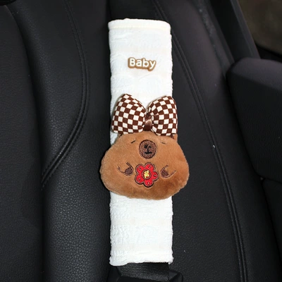 Seat belt shoulder pad, decoration