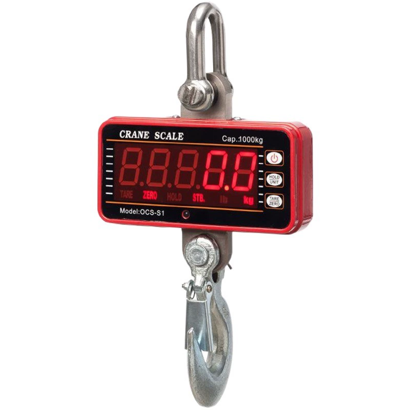 OCS-S1 Электронные Крановые весы с прямым дисплеем 500 кг, 1000 кг, промышленные крановые весы, автомобильные весы, 1 т, крановые весы