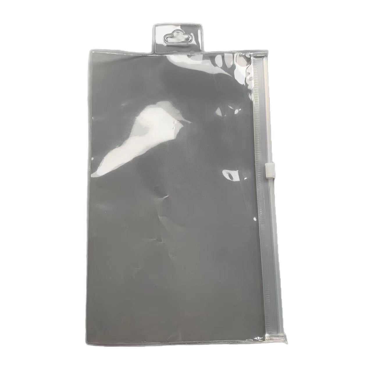 Bolsa de cremallera transparente EVA en polvo, bolsas de maquillaje a prueba de polvo, bolsas de almacenamiento de agujeros portátiles para cosméticos