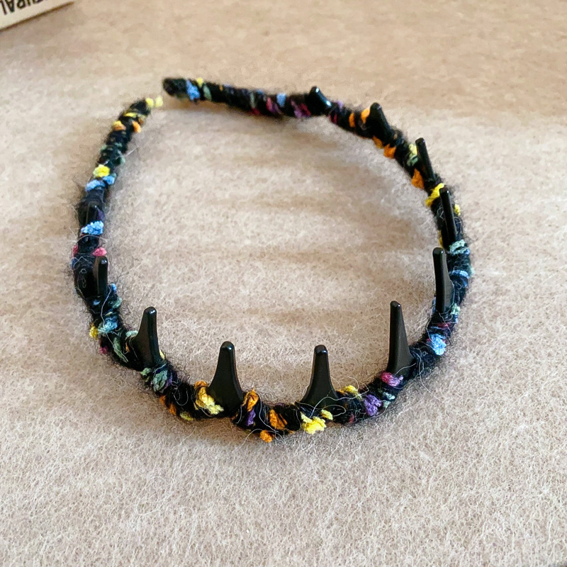 Europeo y americano diamante completo Super brillante elegante diadema de moda todo fósforo color diamante pelo presionando diadema personalidad simple moda Internet celebridad accesorios para el cabello