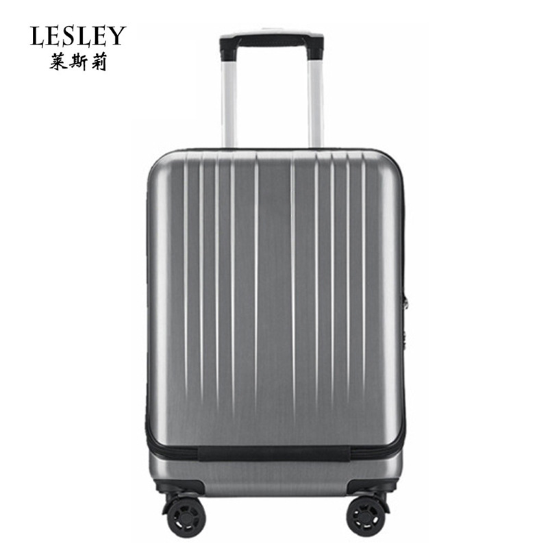 前开盖商务登机箱高端TSA行李箱USB充电万向轮拉杆箱通用男女20寸