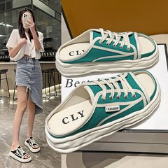 2023 New Arrival Women's Thick-Soled Slide Sandals: Versatile Summer Outdoor Casual Flip-Flops for Beach & Lazy Days