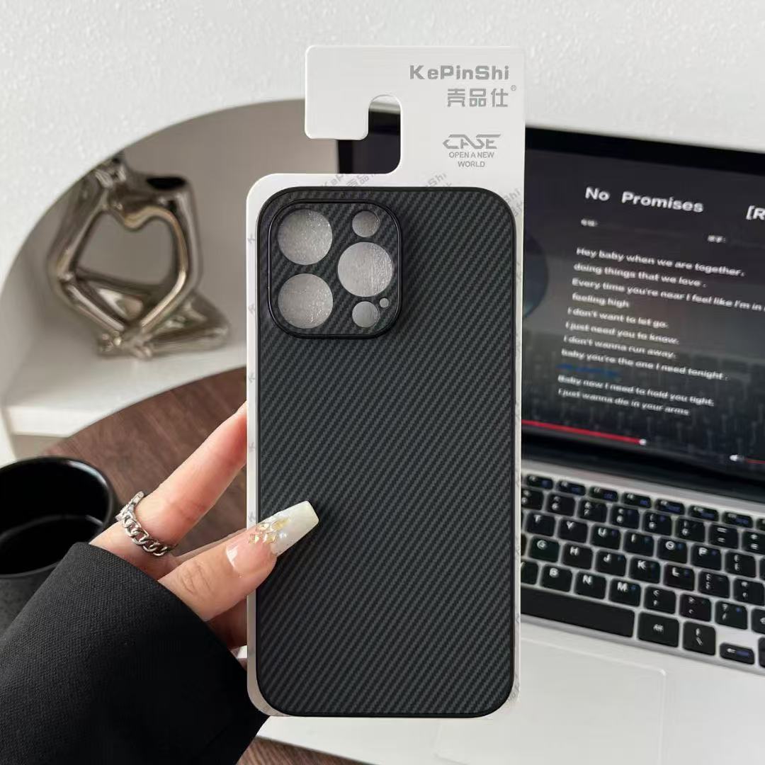 Suitable for Huawei P80 Carbon Fiber Phone Case, Nova15 Solid Color, Honor 500 Business Series, Enjoy 90 Textured Leather Cover