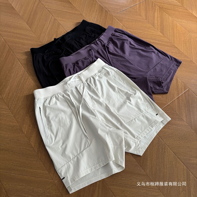 G-Go Studio's same model LU sense LTT summer 7inch men's lightweight, quick-drying, breathable fitness quarter-length shorts