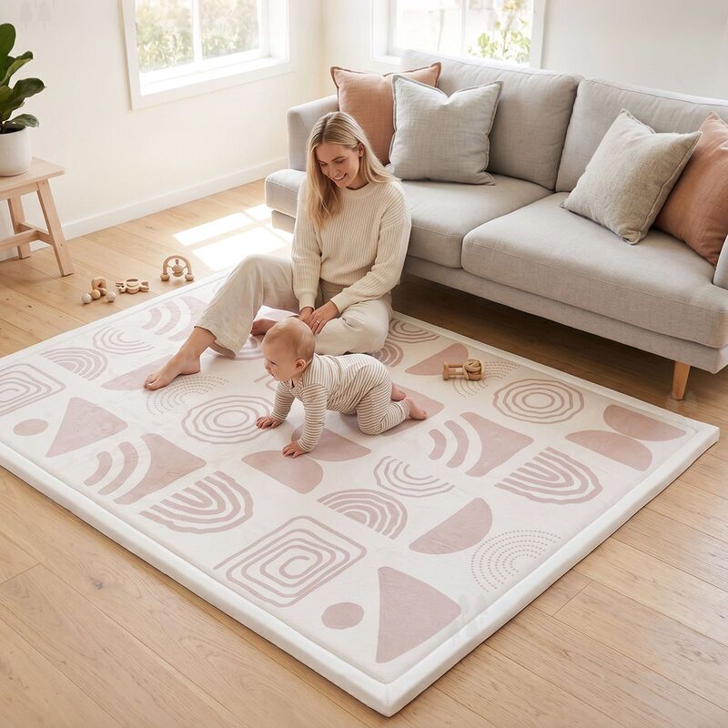 Amazon Thickened Baby Crawling Mat, Living Room Floor Sleeping Mat, Bedroom Bedside Fence, Baby Play Mat