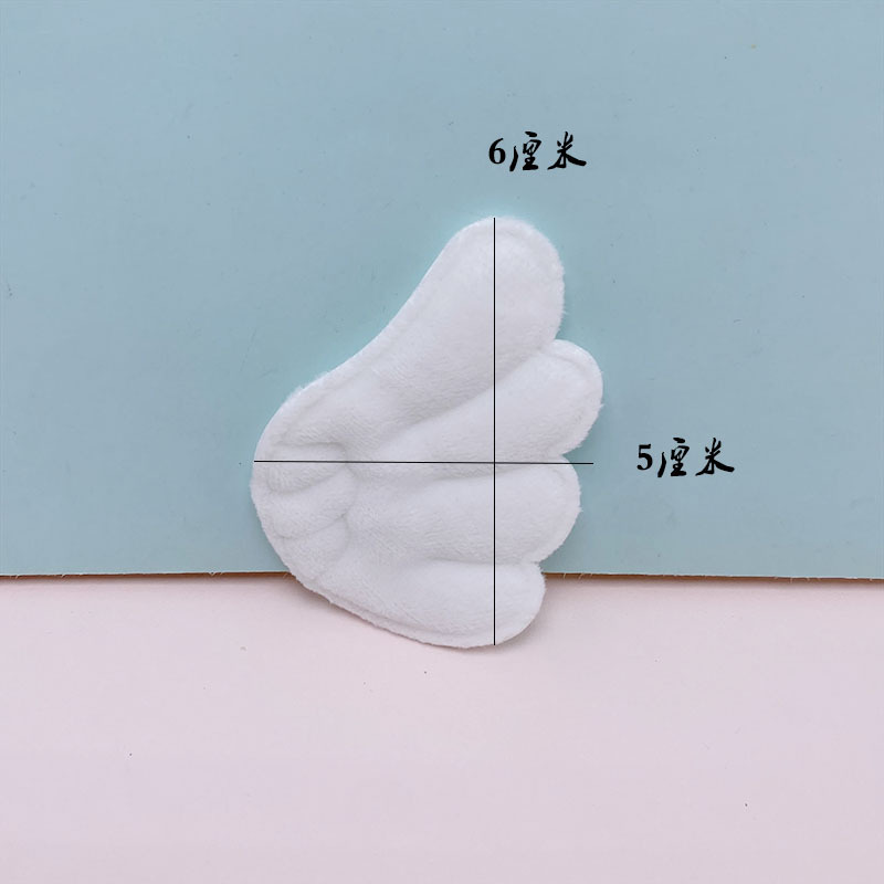 Ultrasónico en relieve lindo Ángel alas broche DIY accesorios de la joyería accesorios ropa en stock al por mayor