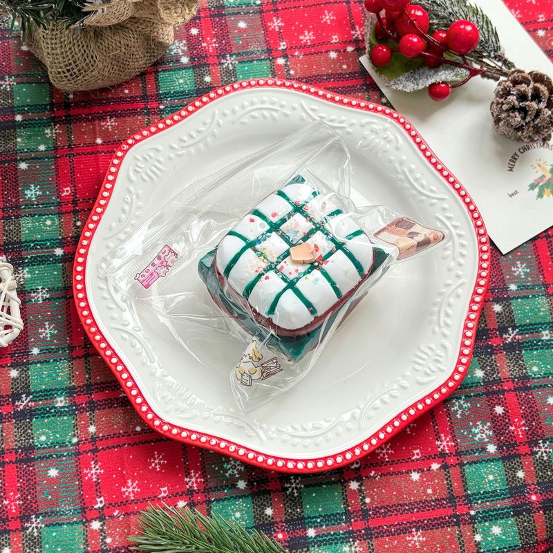 Xiaohongshu クリーム クリーム クリスマス 食品グレードのシリコーン ピンチ減圧おもちゃ ピンチ減圧おもちゃ ピンチ減圧おもちゃ|undefined