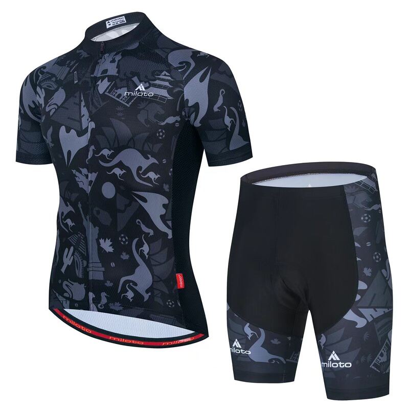 2023 New Summer Tour de France Bike Road Mountain Bike Balance Bike Riding Suit Short Sleeve Breathable suit Equipment 2023 New Summer Tour de France Bike Road Mountain Bike Balance Bike Riding Suit Short Sleeve Breathable suit Equipment