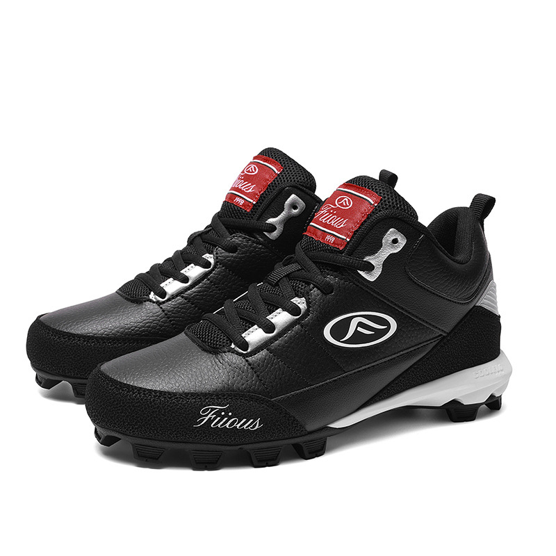 Nuevos zapatos de béisbol fijos clavos de goma zapatos de softbol profesionales juveniles y jóvenes hombres y mujeres zapatos de fútbol de béisbol