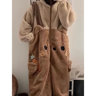 N 92535 Cinnamoroll Fleece Pajamas ���˯�� �羳�W��