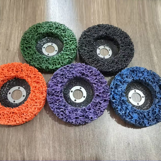 Metal stainless steel grinding plate black diamond grinding plate car paint removal wood plastic nylon polishing wheel rust removal