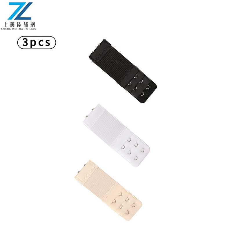 [Трансграничный комбинированный набор] 3pcs эластичные три ряда двух пряжек из нержавеющей стали с удлинением эластичности
