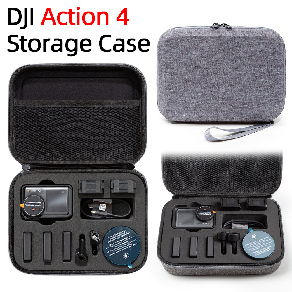 Adecuado para DJI acción 4 deportes Cámara bolsa de almacenamiento portátil bolso DJI Osmo Ling ojo 4 Organización bolsa