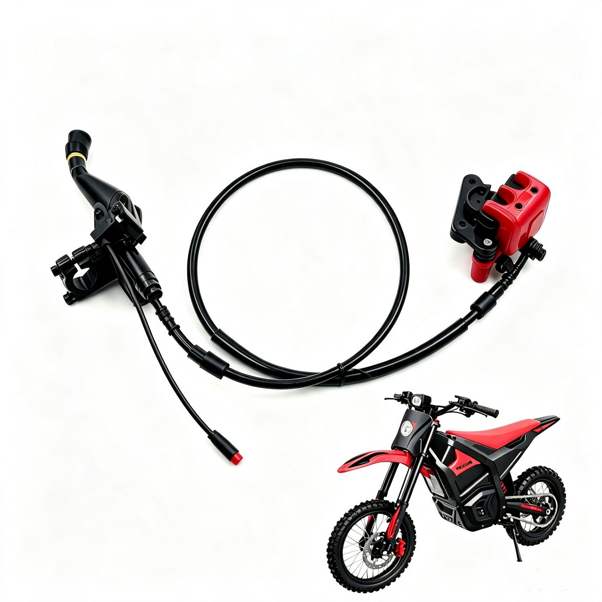 Suitable for Yozma in10 electric off-road motorcycle brake pump original vehicle brake caliper assembly braking component
