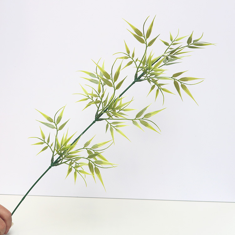 New Bamboo Leaves, Small Bamboo Branches, Fake Bamboo, Plastic Green Plants, Fake Leaves, Ancient Style Shooting Props, Decorative Ornaments, Direct Sales