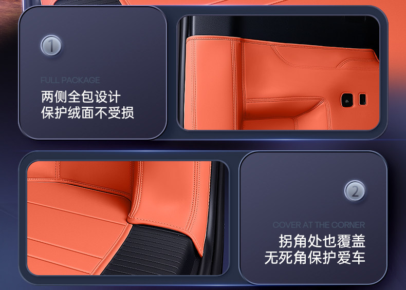 Suitable for Fangchengbao Titanium 7, full-cover trunk mat, 26 models, fast-charging version, decorative accessories, modification parts