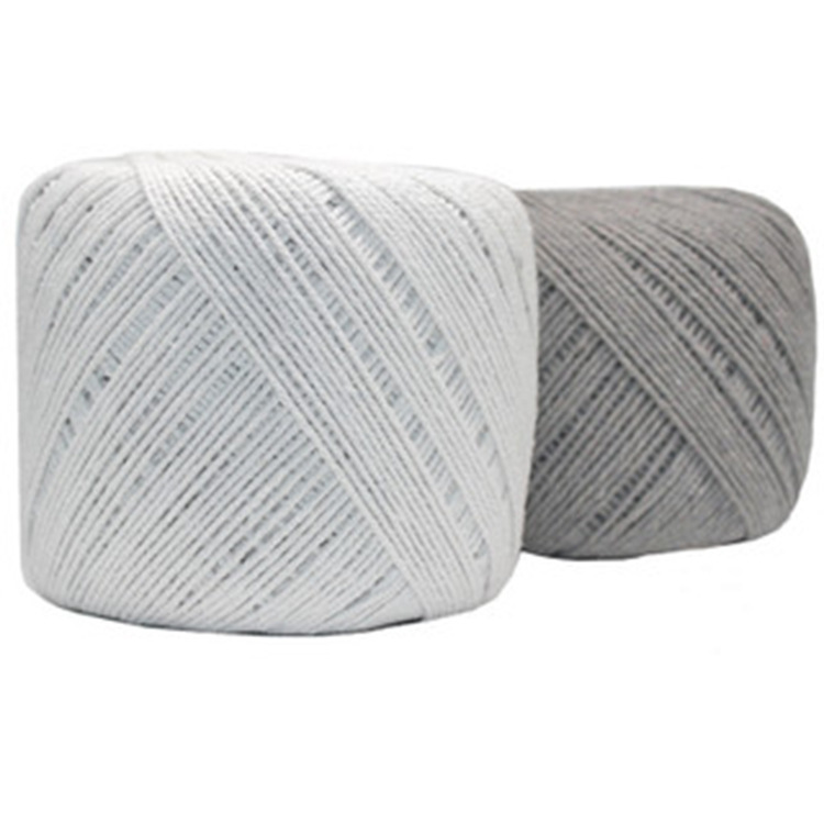 厂家直销本白新款纯棉线绳团 现货编织线绳辅料