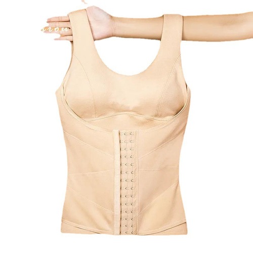 Autumn and winter hot German velvet thermal vest for women with breast pads, slim fit, breasted, tummy control, bottoming, thickened thermal underwear