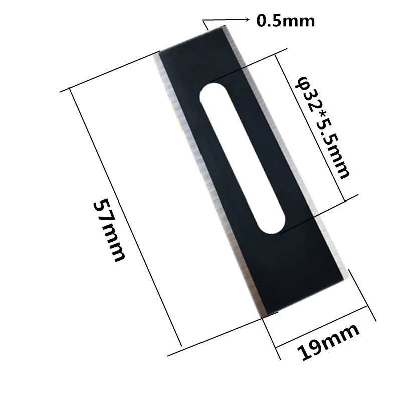 Заводская прямая продажа талия отверстие ковер лезвие овальное отверстие ковер режущее лезвие черный лезвие пленка лезвие