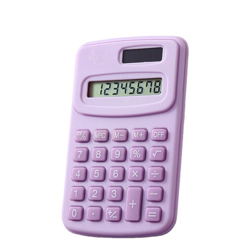 Wholesale mini calculator cute scientific computer for primary school students small portable calculator cross-border
